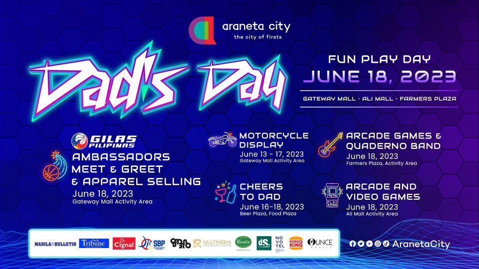 Have a Neon Arcade Fun this Father's Day at Araneta City